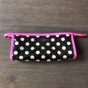 Kate Spade Polka Dot Cosmetic Bag - Small